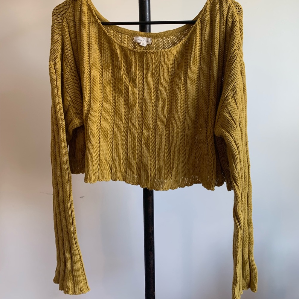 Urban outfitters yellow sweater